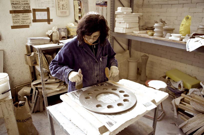 Производство керамической печи камина в Италии LaCastellamonte 