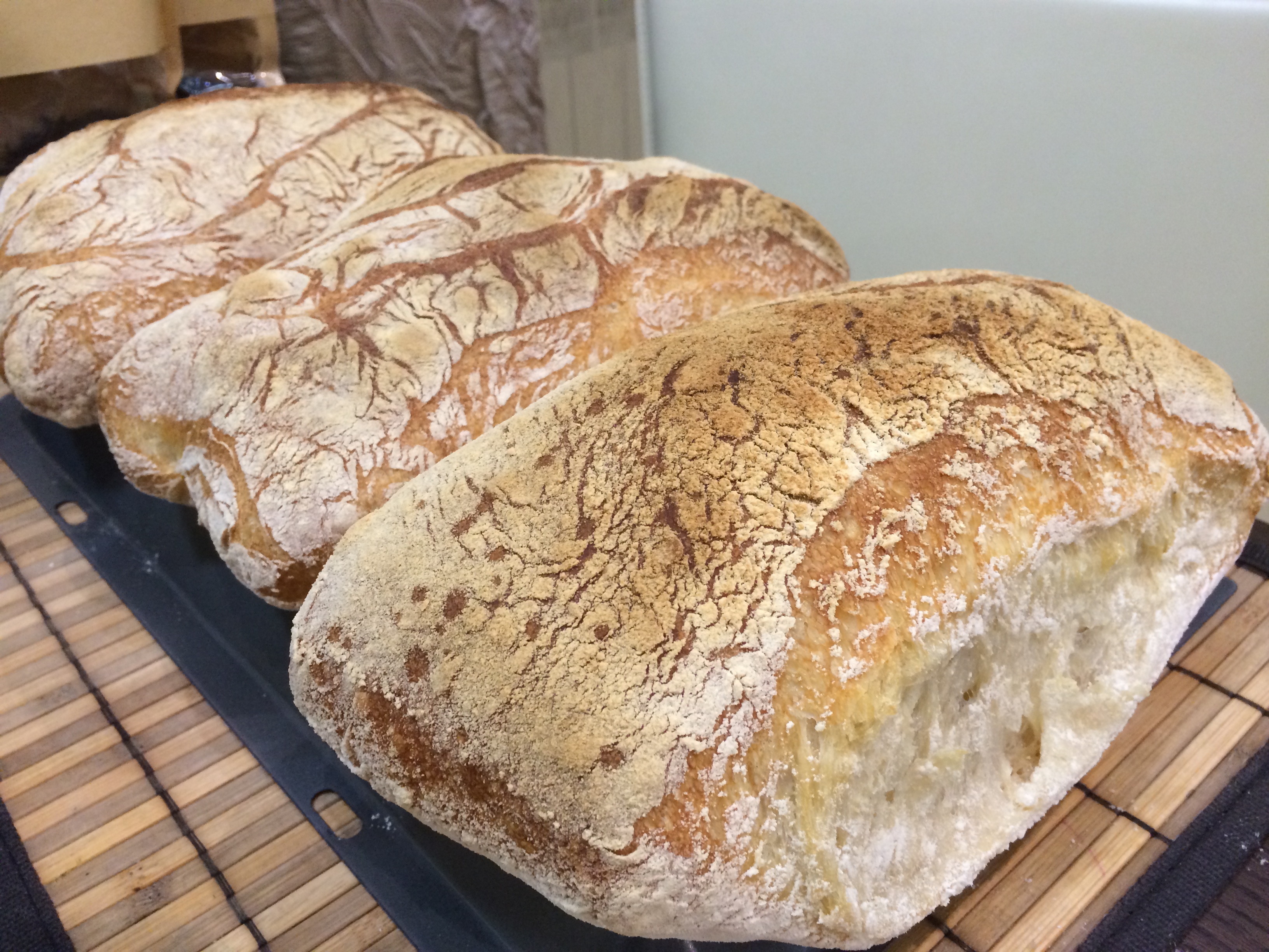 Грузинский хлеб чиабатта